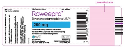 250 mg (Roweepra 250mg)